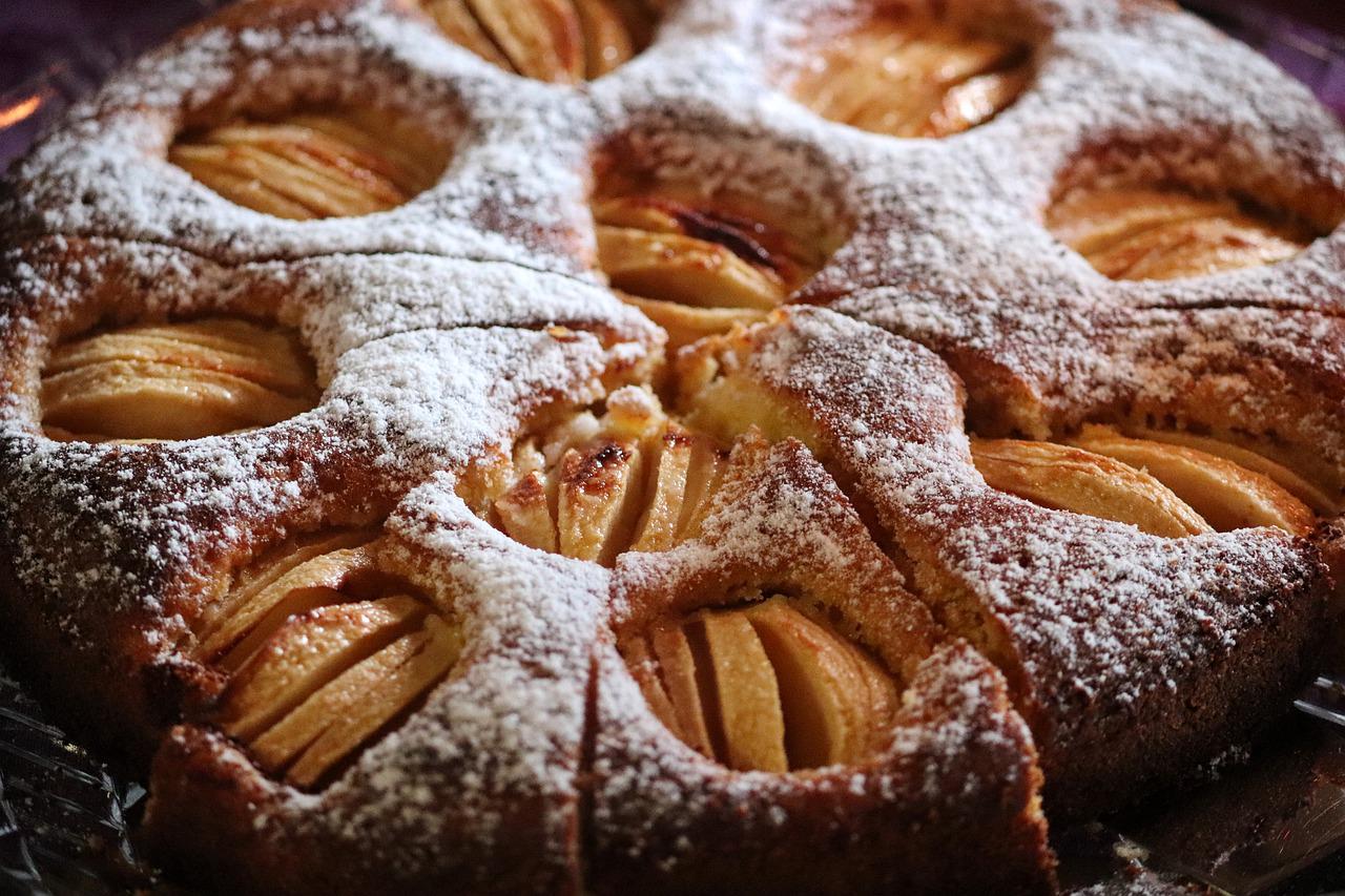 torta di mele e noci